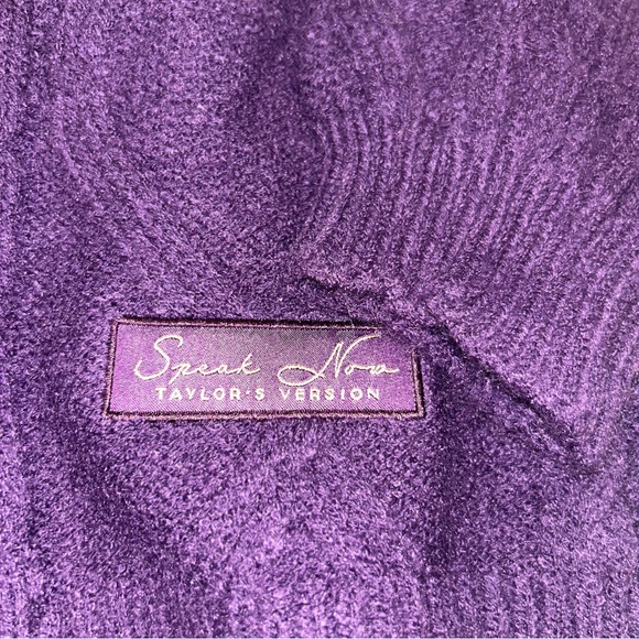 Taylor Swift Speak Now (Taylor’s Version) Cardigan Size MD/LG BRAND NEW - Picture 6 of 12